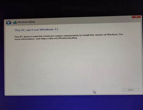 Come installare Windows 11 su BIOS legacy senza Secure Boot o TPM 2.0