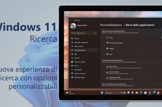 Come abilitare subito la nuova esperienza di ricerca in Windows 11