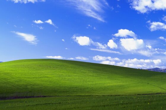 L’iconico sfondo “Bliss” di Windows XP è stato cliccato durante un viaggio. Cosa ha pagato Microsoft per questo